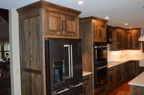 Weathered Hickory Kitchen in Greenfield