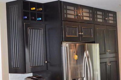 Stacked Wall Cabinets...